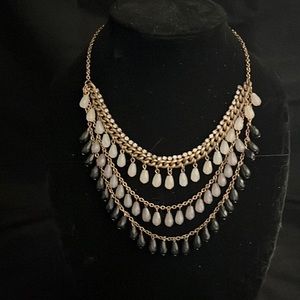 Vintage unmarked 3 strand 18” Necklace